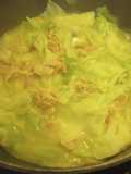 Cognac, Cabbage, Gammon, Butter and Leeks