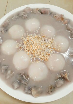 Hình của món Chè Lang Liêu.