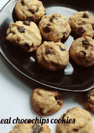Foto resep Oatmeal chocochips cookies