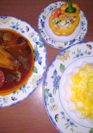 عکسی از دستور خورش بادمجان