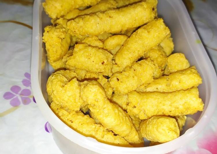 Tahu crispy (cheetos)