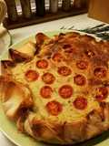 Savory Phyllo Tart with Confit Cherry Tomatoes