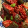 Terong balado pete
