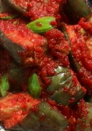 Foto resep Terong balado pete