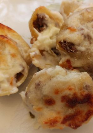 A picture of Conchiglioni Stuffed with Nero di Maremma.