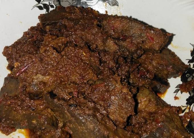 Ini dia! Bagaimana cara membuat Rendang Hati Sapi yang sesuai selera