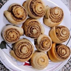 A picture of Italian Cinnamon Rolls without Oven 👍.
