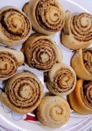 A picture of Italian Cinnamon Rolls without Oven 👍.