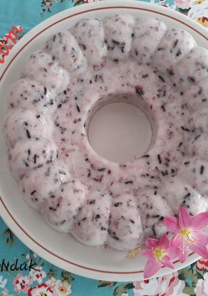 Foto resep Puding Tape Ketan Hitam