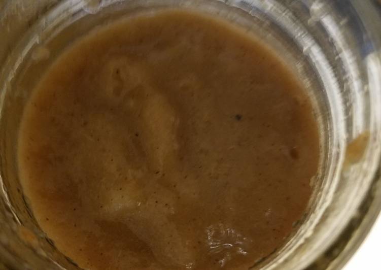 Slow cooker Pear Applesauce