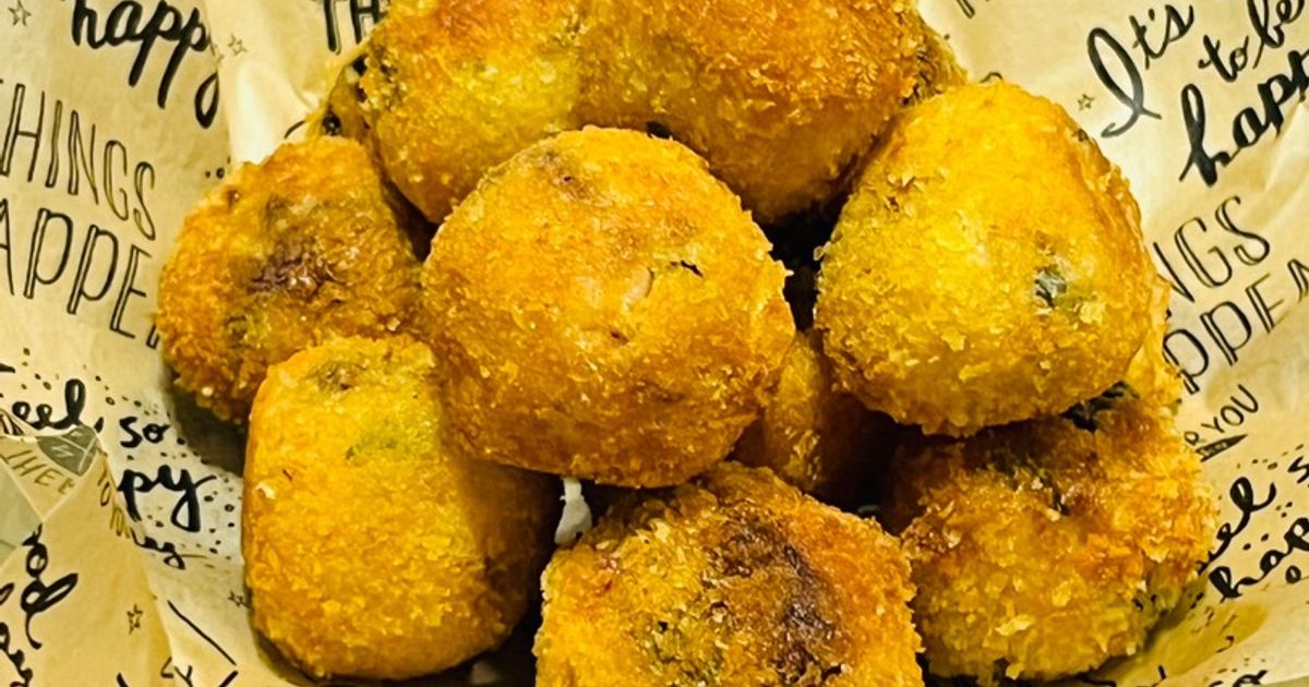590. Kroket Bayam Merah|Bitterballen