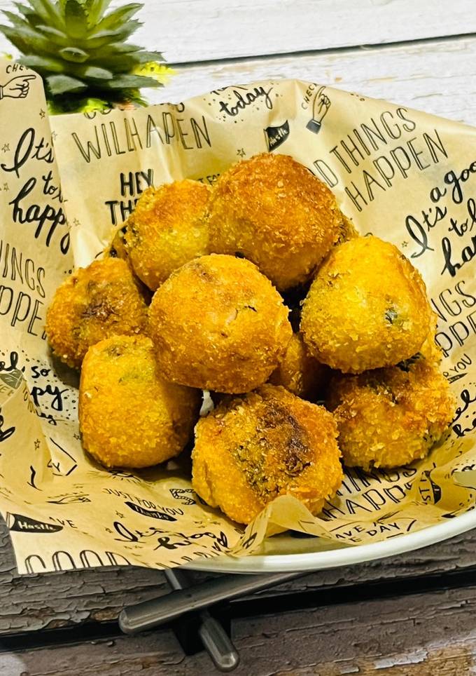 Resep 590. Kroket Bayam Merah|Bitterballen oleh Juliana Tendeas - Cookpad