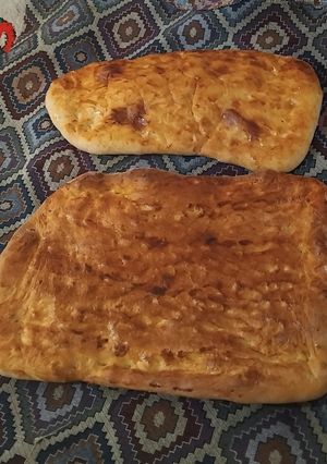 عکسی از دستور نان بربری خونگی