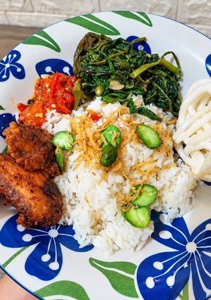 Foto resep Nasi liwet rice cooker