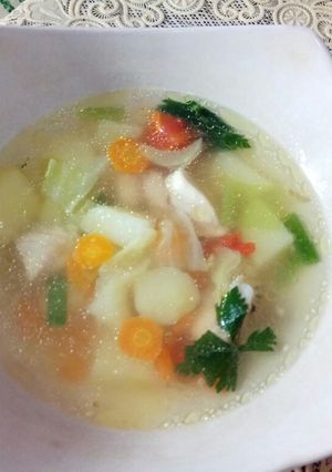 Foto resep Sup Ayam simple