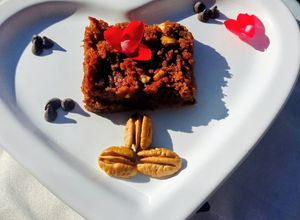 Una foto de Mi Brownie Saludable de Garbanzos y 🍐