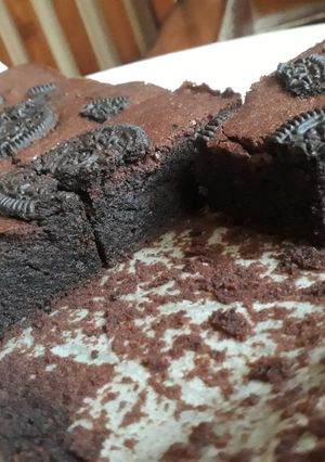 Foto resep Brownies Pisang Oreo