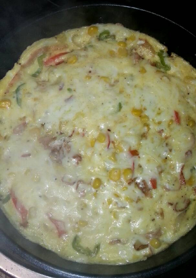 Una foto de Tortilla pizza