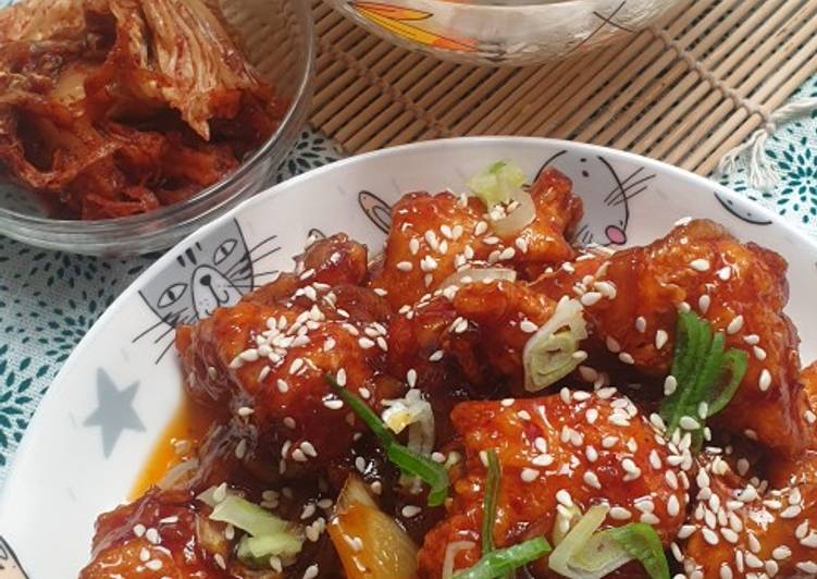 Resep Korean Fried Chicken, Lezat Sekali