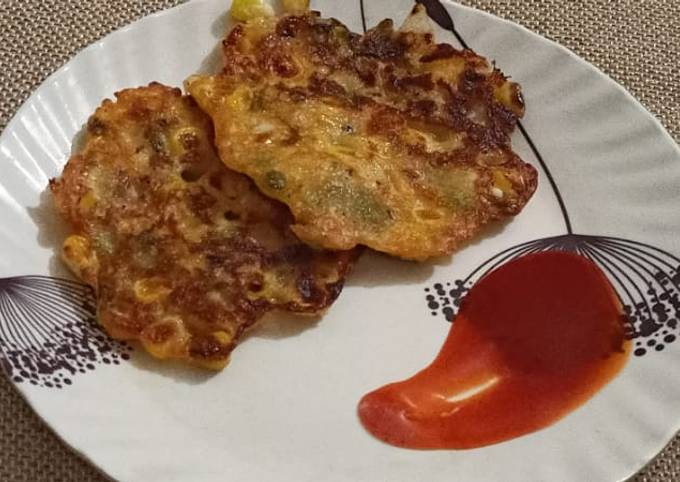 SweetCorn cheese fritter