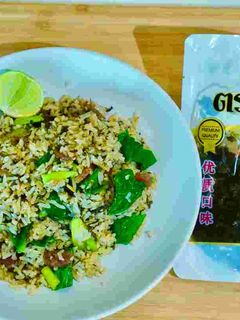 รูปของ วิธีการทำ "ข้าวผัดกานาฉ่าย" by ชฎา ที่กานาฉ่ายเคี่ยวนานถึง 6 ชั่วโมงมาเป็นวัตถุดิบชั้นดี