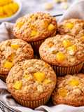 Mango Macadamia Muffins