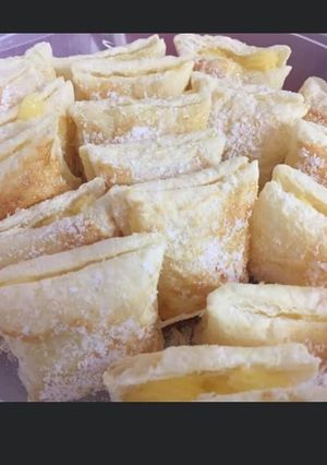Una foto de Miguelitos de crema