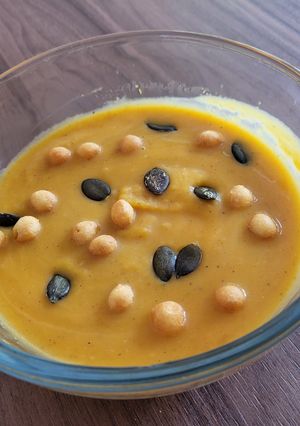 Sütőtökkrémleves recept fotója