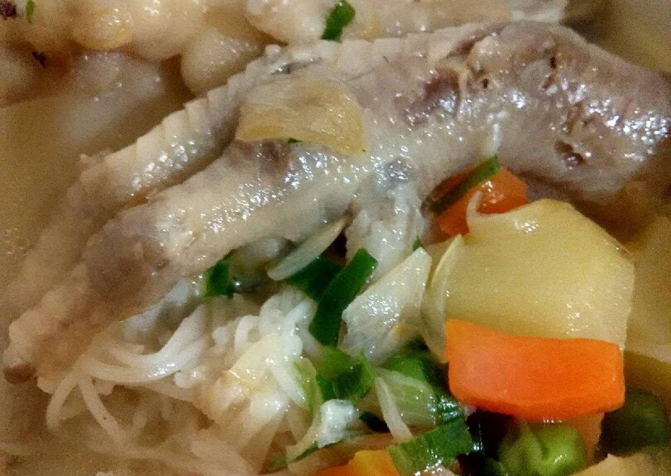 Day. 95 Misoa Sop Ceker Ayam (9 month+)