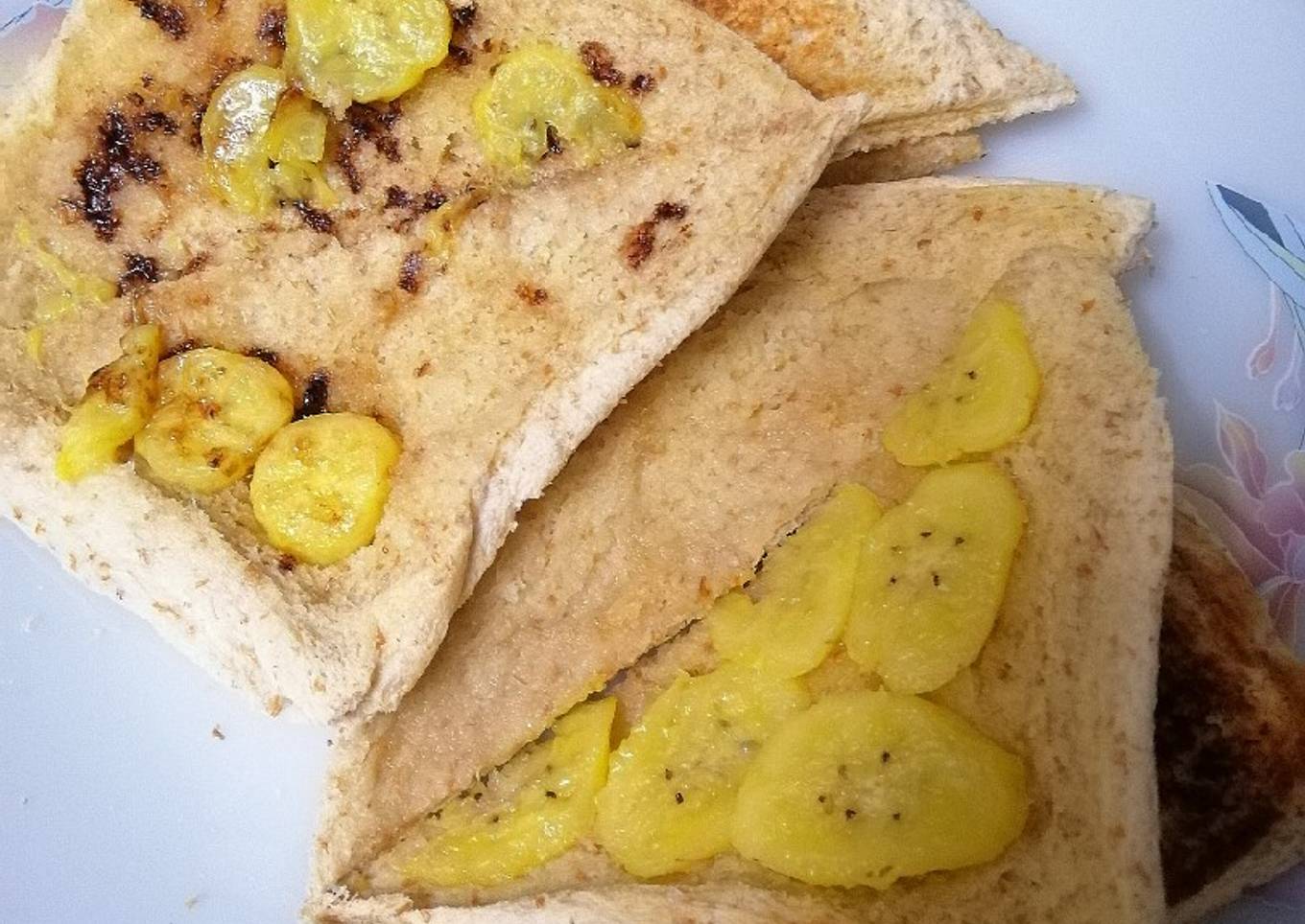 Roti bakar pisang