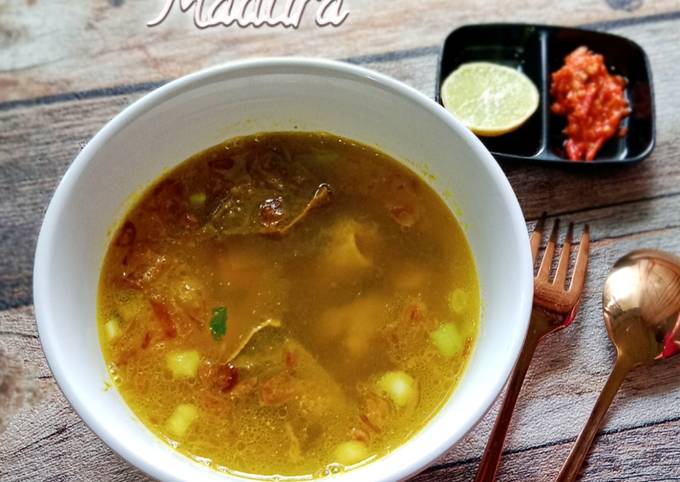 Resep Soto Daging Madura