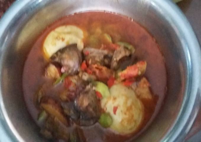 Resep Sambal Goreng Ati+Telur+Pete+Udang (no santan), Menggugah Selera