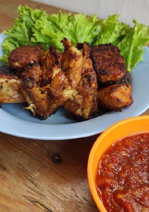Foto resep Ayam bakar kecap pake teflon