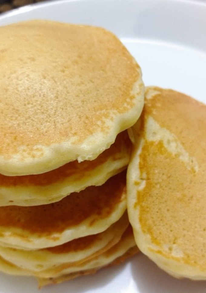 Foto resep Pancake Lembut tanpa mixer