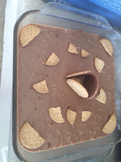 Una foto de Pie de chocolate y morochas