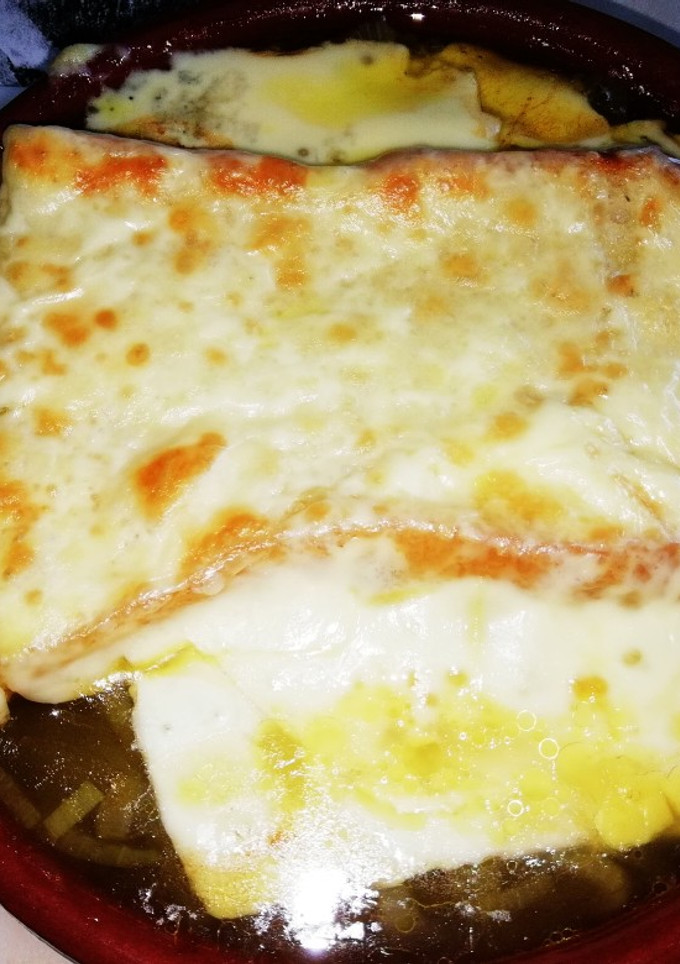 Una foto de Sopa de cebolla