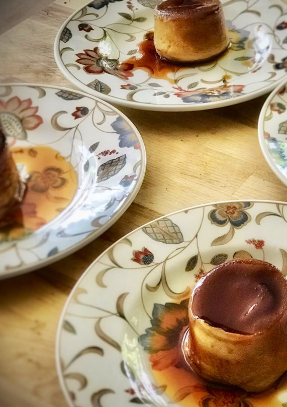 Una foto de Flan de galleta (en microondas)