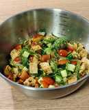 Ensalada wakame con pavo cocido a las yerbas provenzales