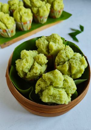 Foto resep Bolu kukus pandan tanpa mixer