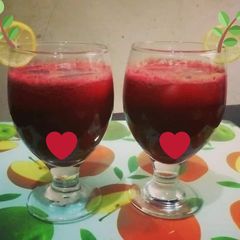A picture of ABC juice🍷🌺.
