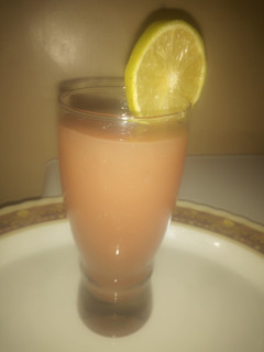 A picture of Watermelon & cucumber juice.