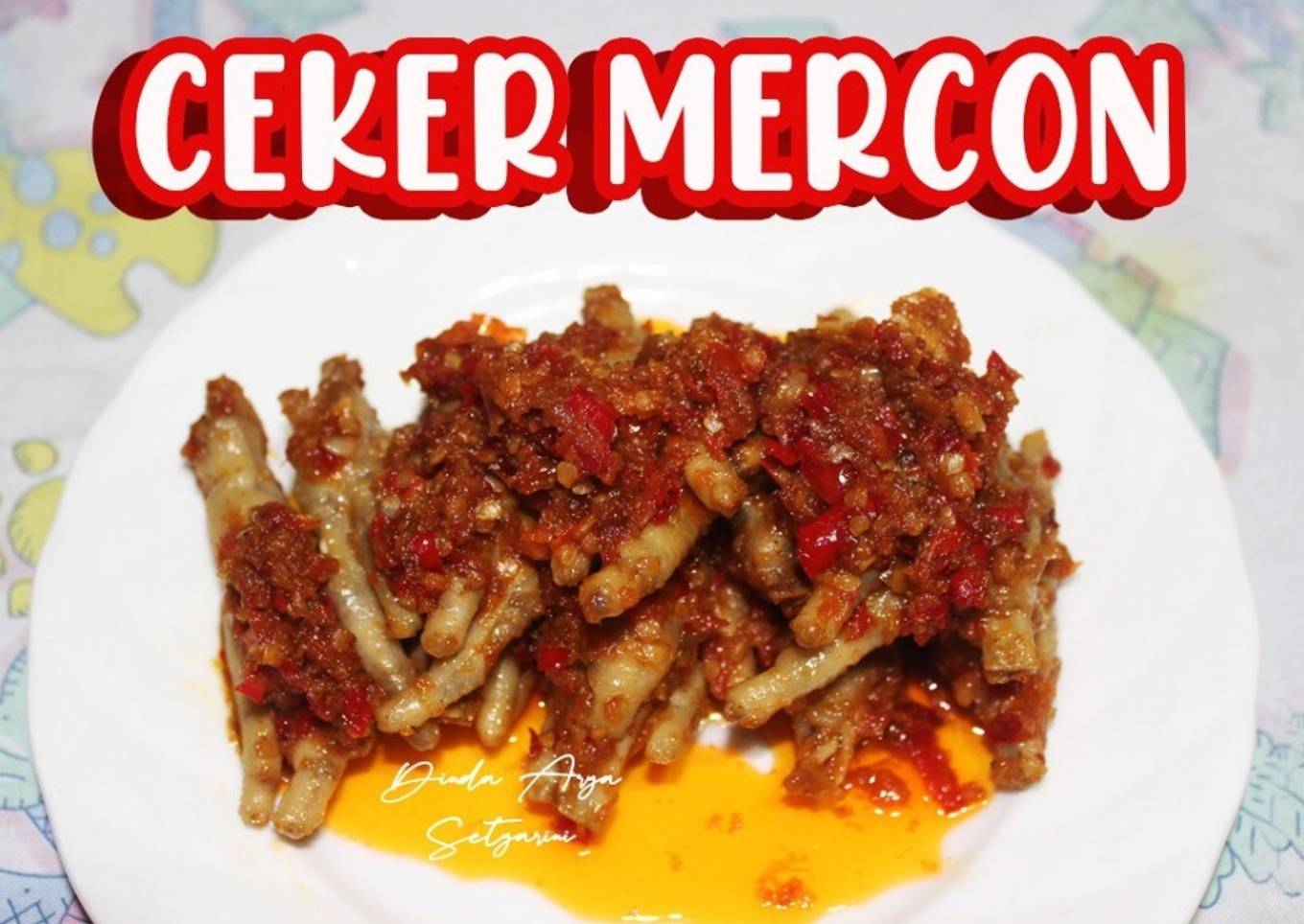 Ceker Mercon Pedas Nagih