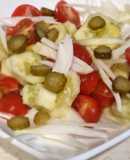Ensalada de pepino y pepinillo (Nota 8)