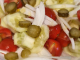 Ensalada de pepino y pepinillo (Nota 8)