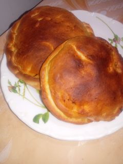 صورة لوصفة فطيرة محشوة بالدجاج راقية شكلا ومذاقا وخفة ولا أروع 😍😋