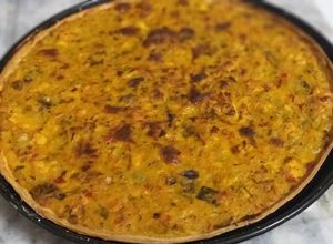 Una foto de Tarta de pollo y verduras (Ideas en tiempos de ajuste...)