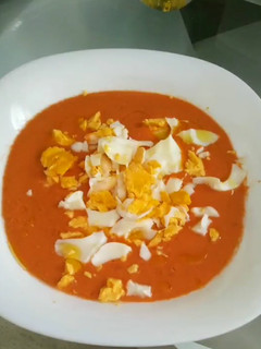 Una foto de Salmorejo