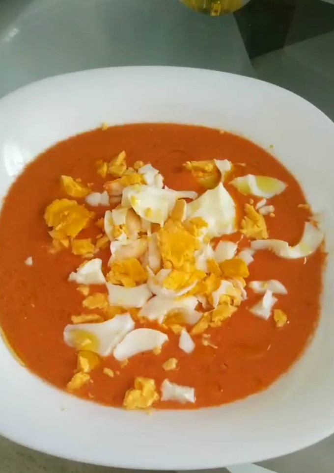 Una foto de Salmorejo