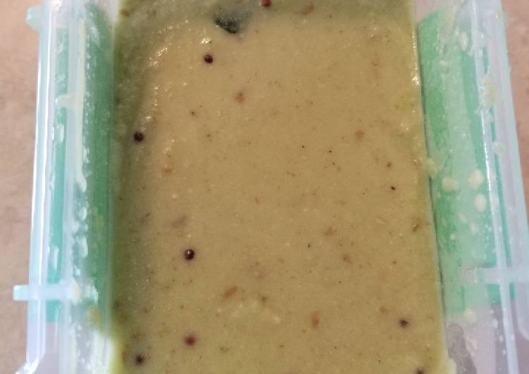 Coconut Chutney (from Coconut Powder)