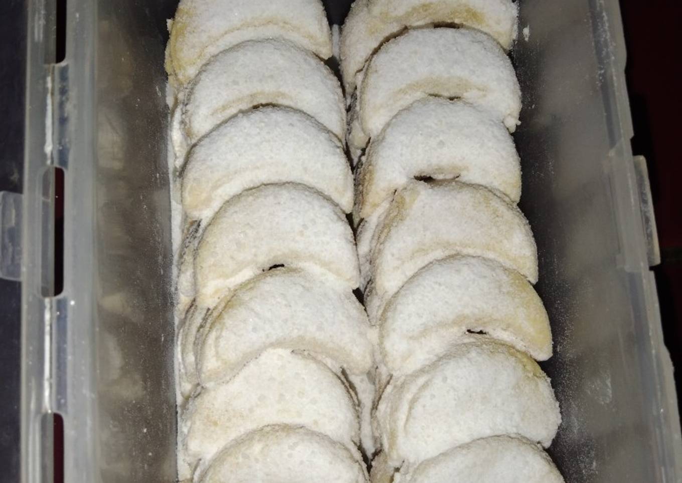 Kue kering putri salju no mixer no oven